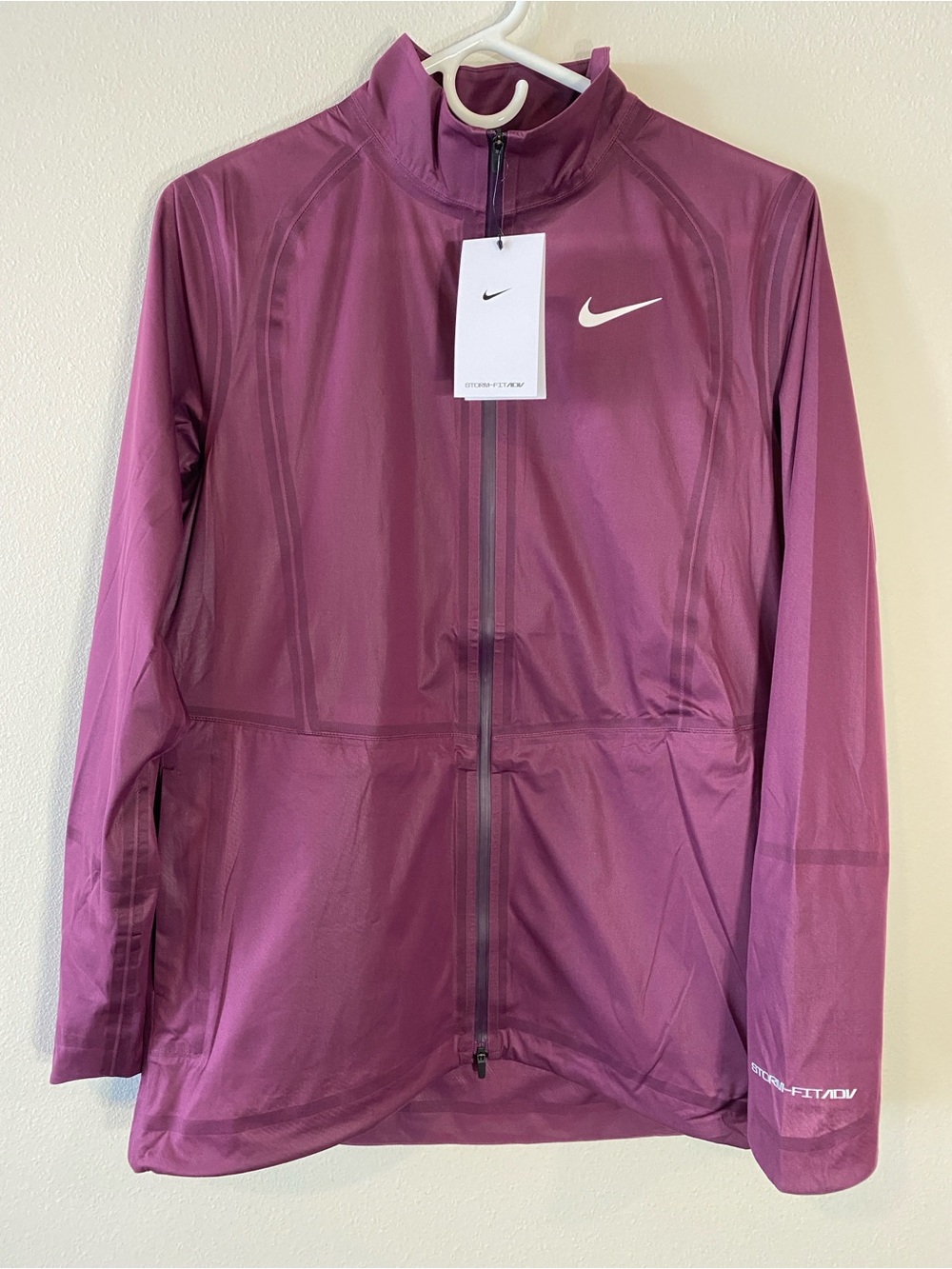 Nike Golf Storm-fit ADV Rain Jacket Maroon Purple $250 - Women’s Small